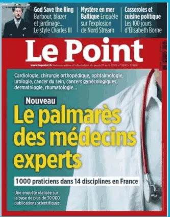 Le Point — Le palmarès des médecins experts