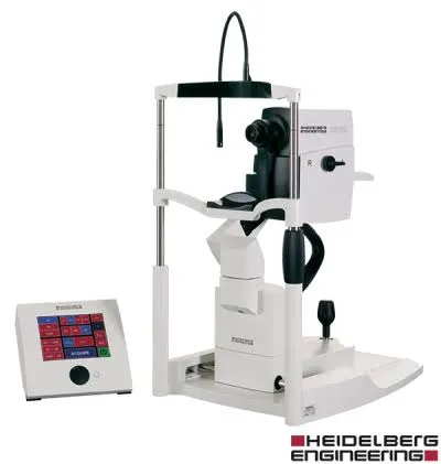 Le Spectralis (Heidelberg Engineering) du cabinet Grand Paris Ophtalmologie, équipé du module OCT-Angiographie