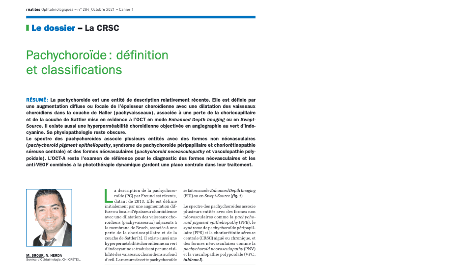 Première page de la publication